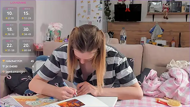 Girl alone home online show from 02-07-26, 04:26