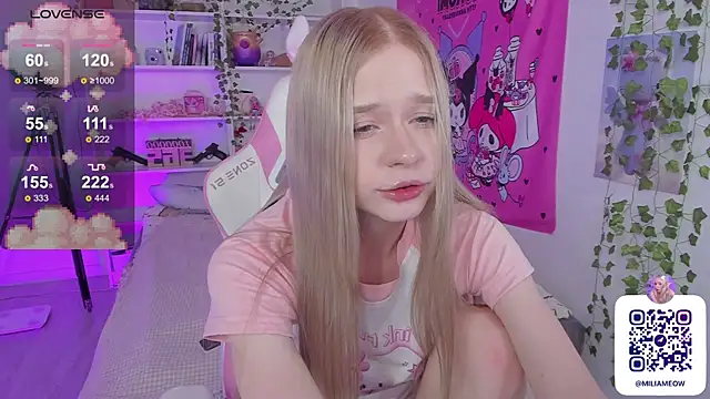 Snapshot of Milia_Parker chatting on 02-15-25, 01:31 Milia Parker online show from 02-15-25, 01:31