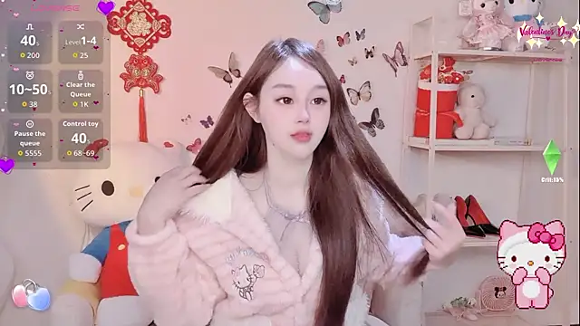 Snapshot of Kiss-18 chatting on 02-12-26, 01:11 Kiss-18 online show from 02-12-26, 01:11