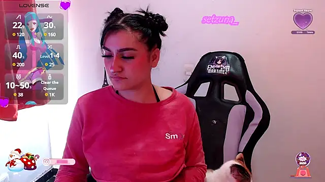 setzuna  online show from 12-15-24, 07:42