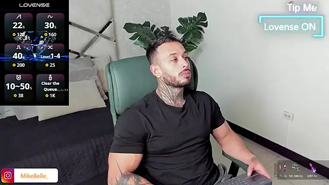 Snapshot of mike_belle chatting on 10-28-25, 08:19 mike belle online show from 10-28-25, 08:19