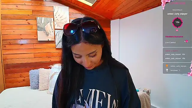 amber curly online show from 10-02-25, 08:45