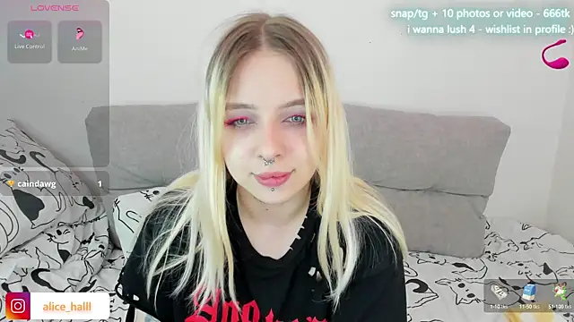 Alice Halle online show from 03-08-25, 07:09