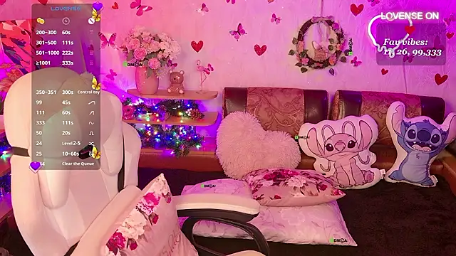 Miss SweetPeach online show from 02-10-26, 09:25