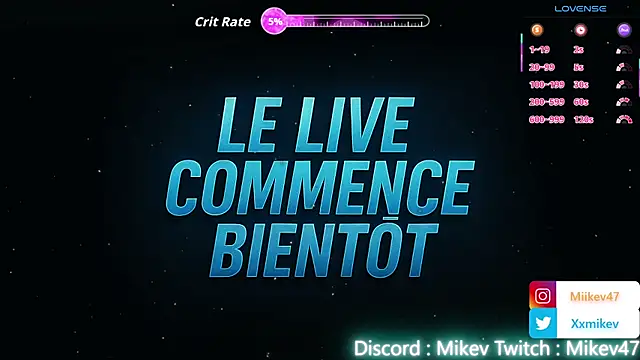 Mikev online show from 01-12-26, 06:58