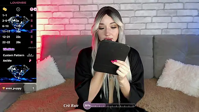 Eva Evile online show from 07-03-26, 12:22
