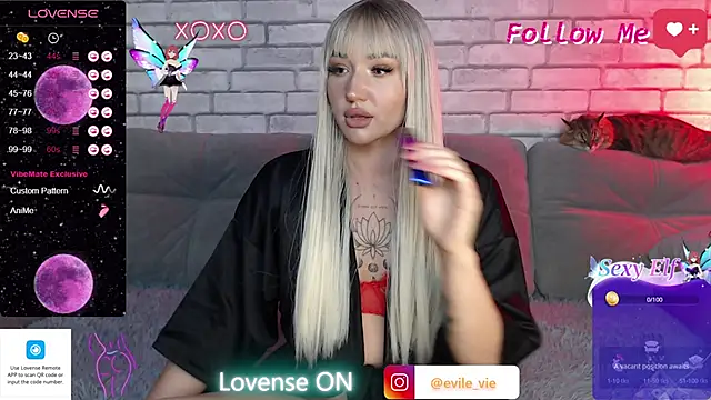 Eva Evile online show from 03-02-25, 09:43