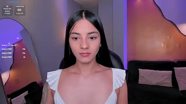 Snapshot of HannahJamesX chatting on 02-19-25, 10:09 HannahJamesX online show from 02-19-25, 10:09