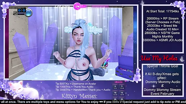 SassyKittyn online show from 12-13-24, 04:22