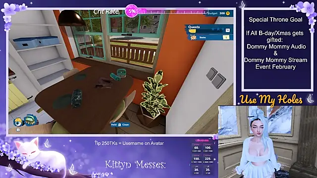 SassyKittyn online show from 12-18-24, 06:32