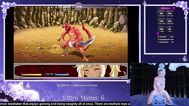 SassyKittyn online show from 01-09-25, 09:27