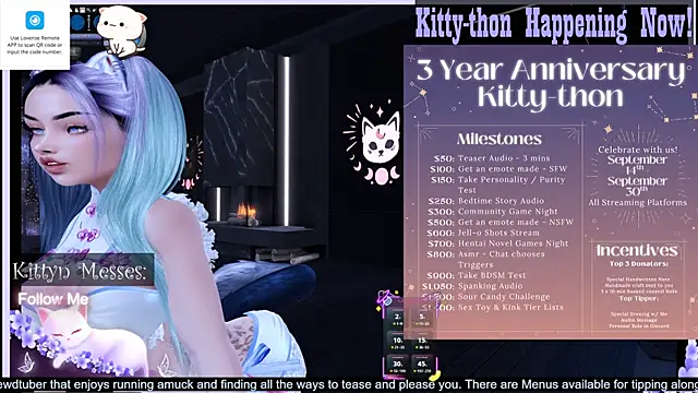 SassyKittyn online show from 09-15-25, 04:35