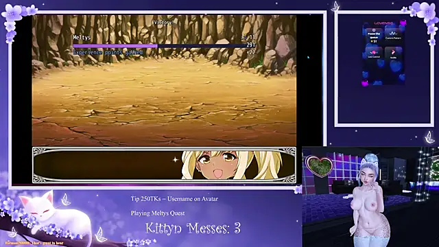 SassyKittyn online show from 02-14-25, 09:24