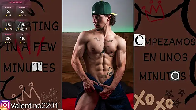 Valentino Xander online show from 07-17-26, 03:15