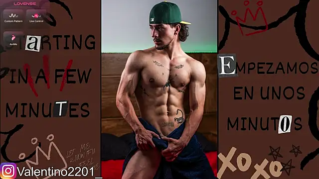 Valentino Xander online show from 07-19-26, 12:52