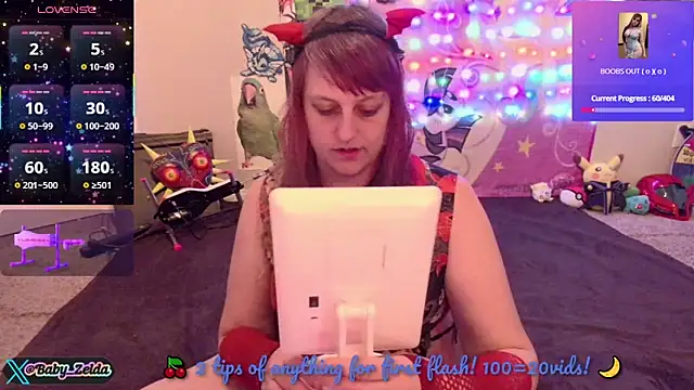 BabyZelda online show from 01-17-26, 04:49