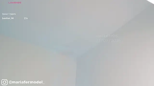 Snapshot of Mariafer05 chatting on 07-12-26, 03:02 Mariafer05 online show from 07-12-26, 03:02