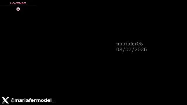 Snapshot of Mariafer05 chatting on 07-08-26, 04:18 Mariafer05 online show from 07-08-26, 04:18