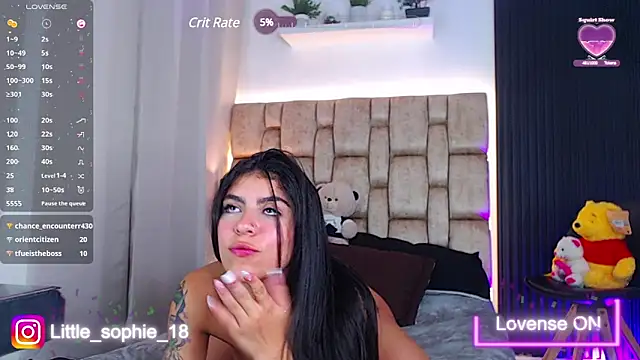 Snapshot of little_sophie18 chatting on 03-16-25, 10:53 little sophie18 online show from 03-16-25, 10:53