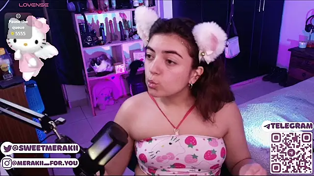 meraki fraise online show from 03-22-26, 08:54