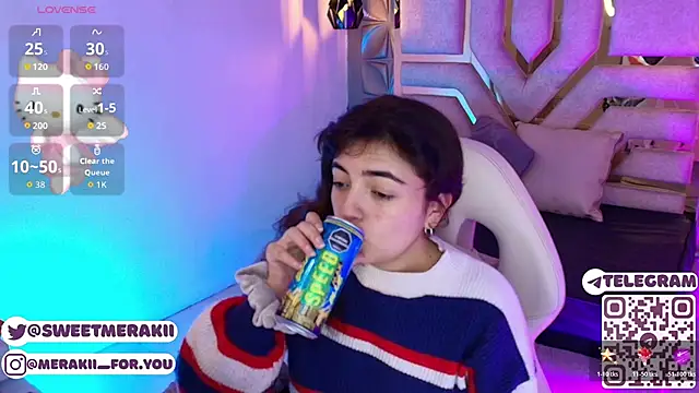 meraki fraise online show from 03-04-26, 04:20