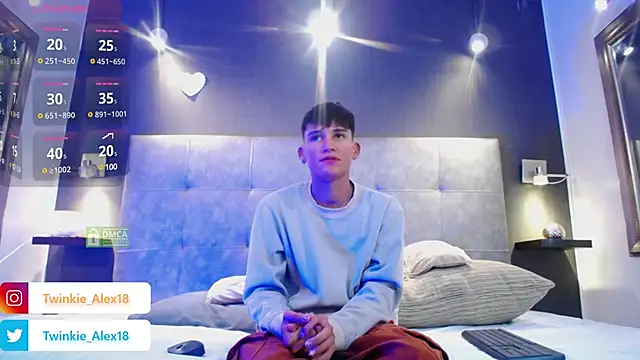 Twinkie-Alex18 online show from 02-17-25, 09:10