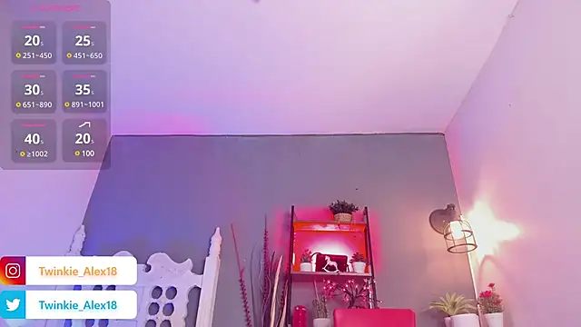 Twinkie-Alex18 online show from 02-24-25, 09:20