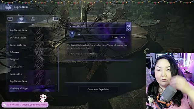 Snapshot of EmGreens chatting on 12-14-25, 08:20 EmGreens online show from 12-14-25, 08:20