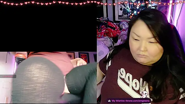 Snapshot of EmGreens chatting on 02-13-26, 04:56 EmGreens online show from 02-13-26, 04:56