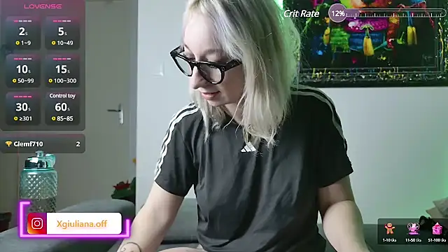 Snapshot of Giuliana_baby chatting on 02-26-25, 04:52 Giuliana baby online show from 02-26-25, 04:52