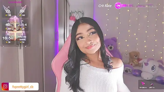 Snapshot of urfavprettygirl chatting on 02-02-25, 07:09 urfavprettygirl online show from 02-02-25, 07:09