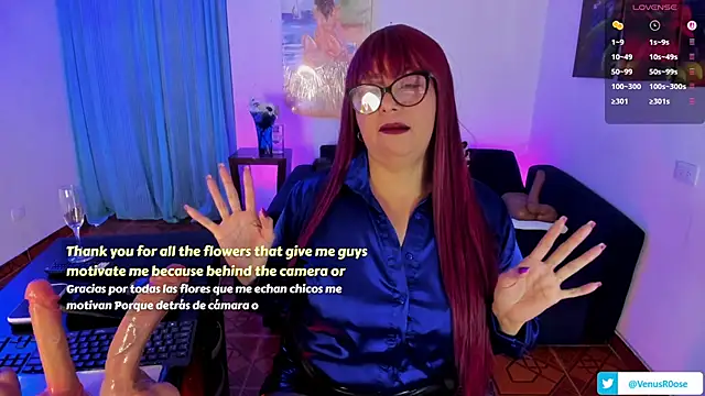 Venus R0se online show from 10-25-25, 01:45