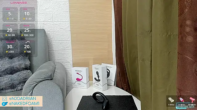 nakedfoam1 online show from 02-27-25, 01:19