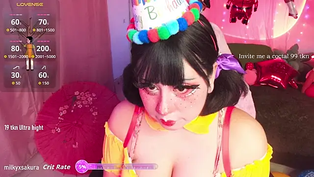 MilkyXSakura online show from 02-08-26, 01:14