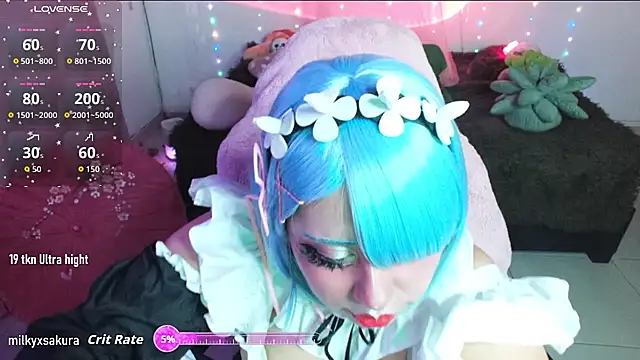 MilkyXSakura online show from 01-18-26, 12:03