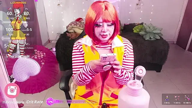 Snapshot of MilkyXSakura chatting on 09-26-25, 09:43 MilkyXSakura online show from 09-26-25, 09:43