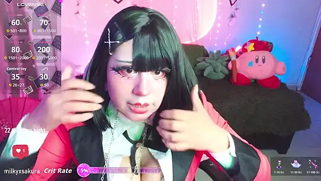 MilkyXSakura online show from 04-11-26, 12:40