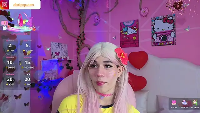 Snapshot of DaripQueen chatting on 02-23-26, 02:50 DaripQueen online show from 02-23-26, 02:50