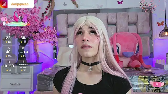 Snapshot of DaripQueen chatting on 03-27-26, 02:40 DaripQueen online show from 03-27-26, 02:40