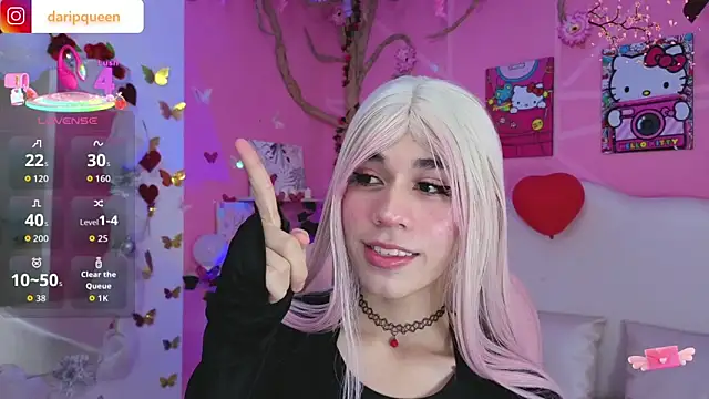 Snapshot of DaripQueen chatting on 03-06-26, 02:45 DaripQueen online show from 03-06-26, 02:45