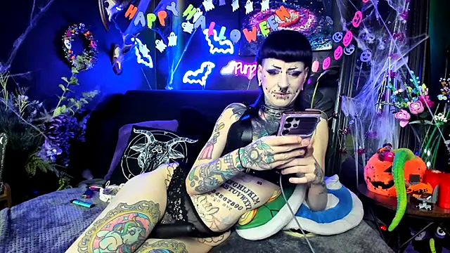 Purple Coffin666 online show from 03-22-26, 01:23