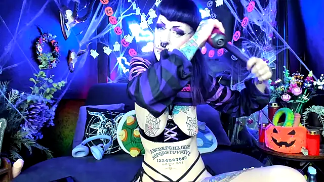 Purple Coffin666 online show from 10-27-25, 09:32