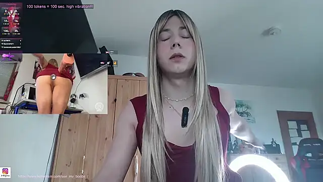 See my Boobs  online show from 04-03-26, 10:22