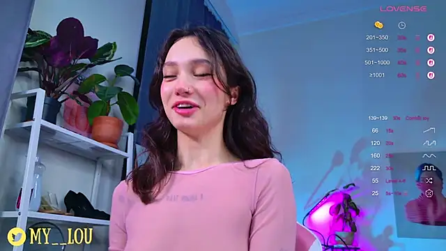 Snapshot of MyLou_ chatting on 10-23-25, 03:10 MyLou online show from 10-23-25, 03:10