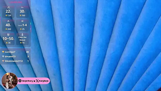Snapshot of Harper-Avary chatting on 10-10-25, 03:02 Harper-Avary online show from 10-10-25, 03:02