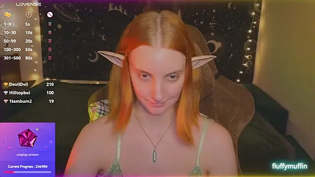 Fluffy muffin  online show from 03-08-25, 10:13