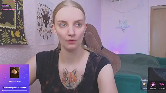 Fluffy muffin  online show from 04-04-26, 08:54