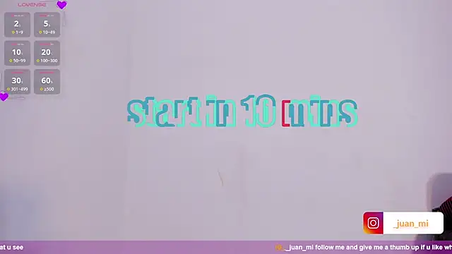 Snapshot of juanmiss chatting on 10-15-25, 10:01 juanmiss online show from 10-15-25, 10:01