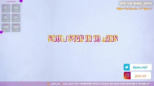 juanmiss online show from 12-21-25, 10:06