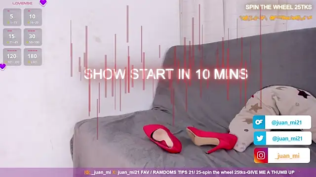 juanmiss online show from 12-15-25, 07:09